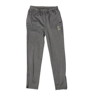 OVO October’s Very Own Women’s XS Grey Jogger Sweatpants Owl Logo Zip Ankle